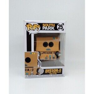 Funko Pop South Park Awesom-O #25 Vinyl Figure Cartman New